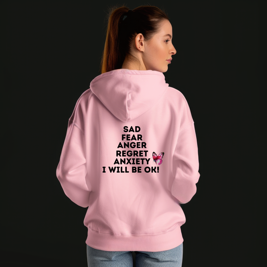 Quote Pink Hoodie